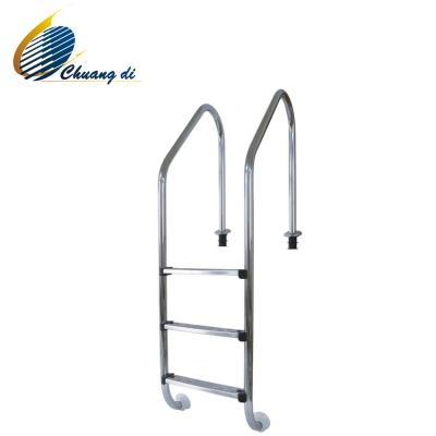 China High Quality SS304 Or SS316 Stainless Steel Swimming Pool Step Ladder With Handrail for sale