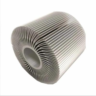 China Anodized Aluminium CNC Machined Heat Sinks Extrusion Decoiling OEM for sale