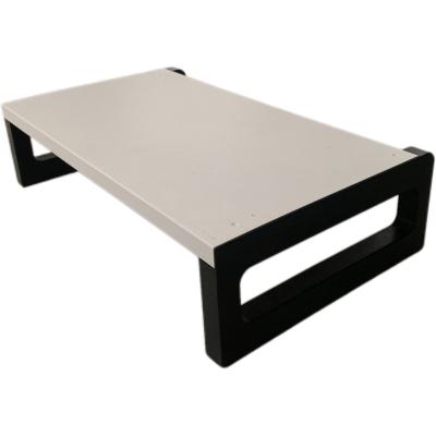 China Carbon Steel Laptop Monitor Stand Sheet Metal Fabrication Brackets For Black And White for sale