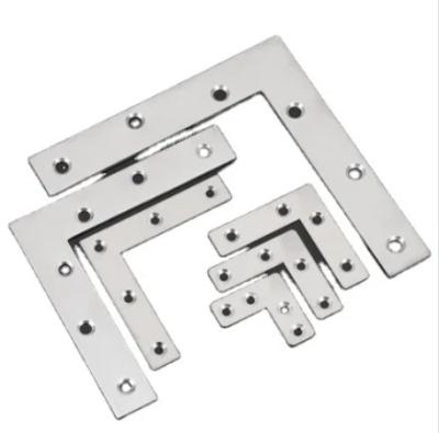 China Custom Delivery L Corner Connecting Stainless Steel Brackets for Wooden Beam Support for sale