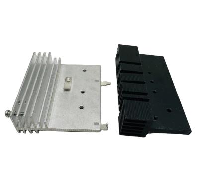 China Custom Precision Cooling Heat Sink Machined Extrusion Profile Anodized Aluminium Heat Sink Sheet Metal Fabrication for sale