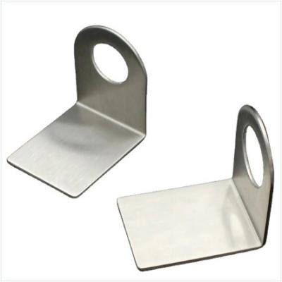 China Furniture Single Side Metal Bracket L Shaped Aluminum Anodized 1-3mm Thickness for sale