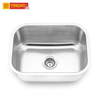 China Without Faucet 2318OEM New Design Large Bowl 304 Kitchen Sink Stainless Steel Laundry Sink for sale