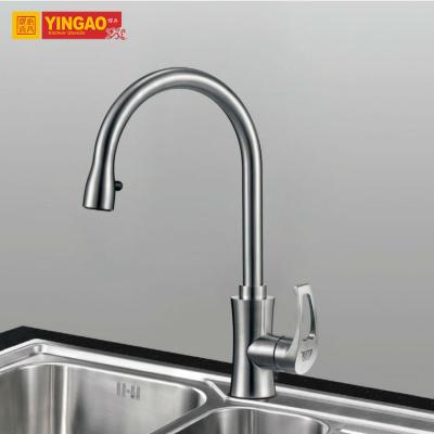 China Fashionable Brass Thermostatic Faucets Kitchen Faucet With NSF UPC Approved for sale