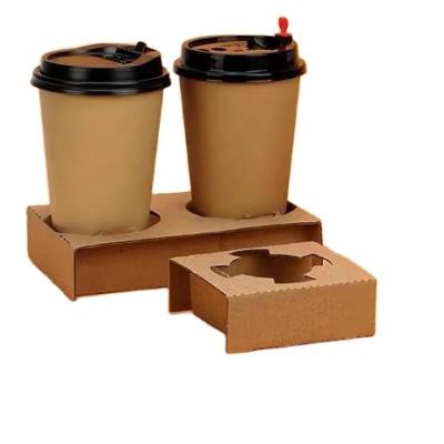 China Biodegradable High Quality Wrapping Paper 2 Holder Cups for sale