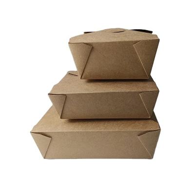 China Disposable Cornstarch Disposable Microwave Safe Paper Take Away Food Packaging Foam Lunch Box for sale