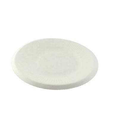 China Food Servant Snake Disposable 5 Inch Paper Plates Dinner Dish Friendly Economical 6 Inch Tableware for sale