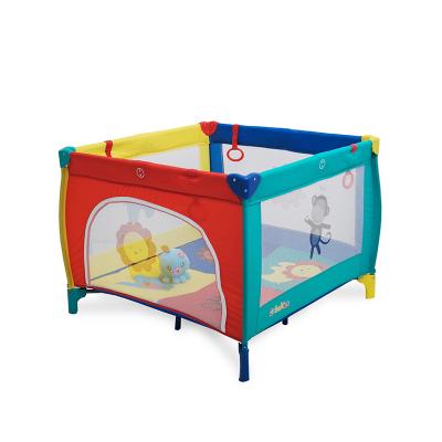 China Steel Frame With 210D Polyester Baby Furniture New Style Used Baby Playpen Bed, Supplier Acrylic Baby Play Pen* for sale