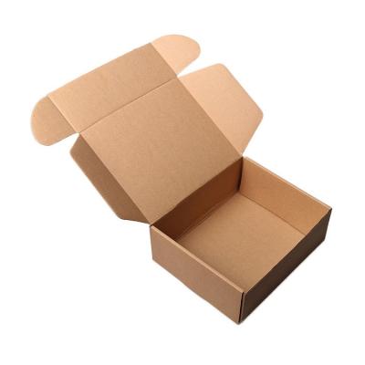 China Recycled Materials Size Custom Design Available Shipping Corrugated Brown Boxes Kraft Paper Box For Packaging for sale