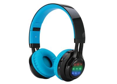 China Blue Wireless Bluetooth Over Ear Headphones , Cordless Bluetooth Headphones for sale