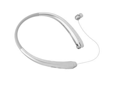 China 910 Magnetic Wireless Sport Headphones Noise Cancelling With Mic , Sliver Color for sale