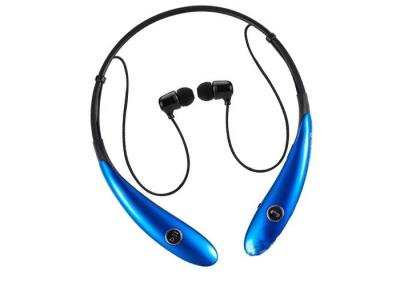 China Hand Free Sport Neckband Bluetooth Headphones Retractable Noise Cancelling For IOS for sale