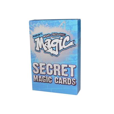 China JP051 Marvin Mind Blowing Magic Cards High Quality Paper Custom Printed Short and Long Magic Playing Cards for sale