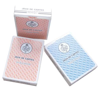 China Custom Printed Paper JP006 Factory Direct Supply Flexible And Durable Cards Tunisia Poker Playing Cards Sale for sale