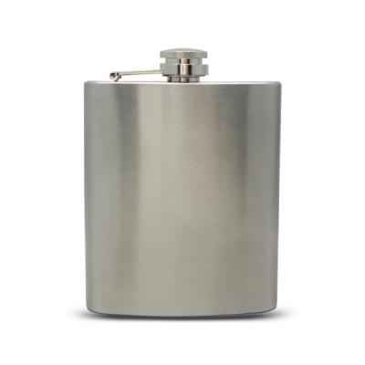 China Fashion and Simple Wholesale Empty Bottles Liquor Bottles 6oz 201ss Stainless Steel Mini Hip Flask for sale