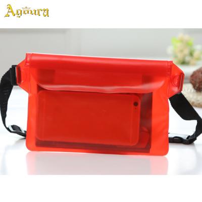 China Transparent Waist Packing Waterproof Bag For Phone In Stock for sale