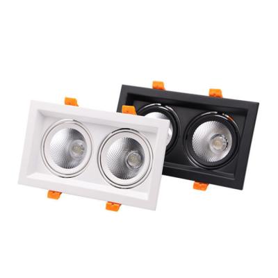 China 14w Rectangular Led Downlight , Embedded Spotlight for sale