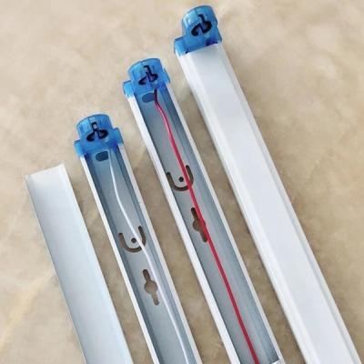 China Hierro los 2FT, capítulo llevado los 4FT del tubo T8 del tenedor de la lámpara del tubo solo para la luz del tubo T8 en venta