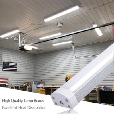 China 4ft 8ft Linear Strip T8/T12 Light Fixture LED Batten Tube Light 6000lm CE & RoHS for sale