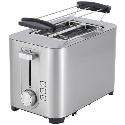 China Hotel Extra Wide Slot 2 Slice Toaster Factory Customized, Multifunctional Stainless Steel Breakfast Toaster For Home for sale