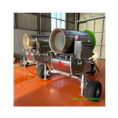 China Construction worksÂ   Big Artificial Snow Making Machine Barrel Snow Making Machine Ski Resort Snow Machine for sale