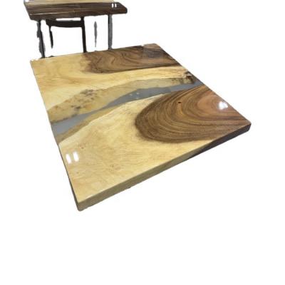 China Adjustable (height) High quality Live Edge table Antique Hotel decoration Natural Root table Wooden Coffee Table for sale