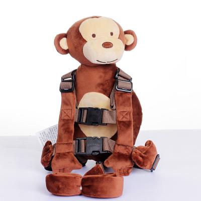 China Lovely Plush Backpack Factory Price Kids Safety Harness Backpack Multi Function Kids Toddler Backpack With Safety Harness for sale