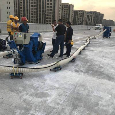 China Concrete/Floor/Asphalt/Steel Plate Factory and Warehouse Horizontal Mobile Floor Shot Blasting Machine for sale