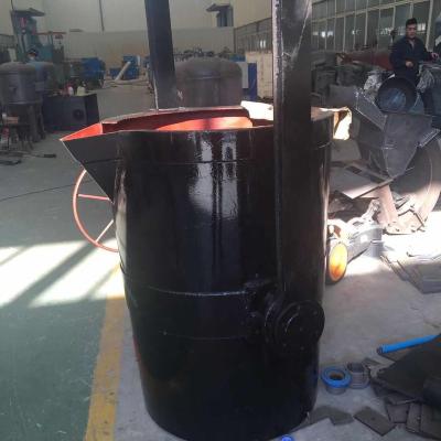 China Factory 0.3-10 ton liquid steel pouring ladle/melting ladle/pouring ladle for foundry for sale