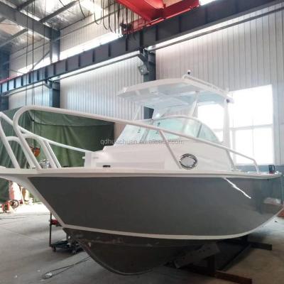 China Aluminum Speed ​​Boat Center Console Fast Boat Fishing Yacht for sale