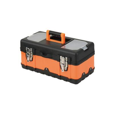 China The metal bottom with plastic plastic cover high quality professional novel / metal tool box for sale