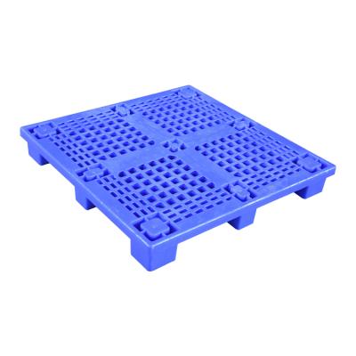 China Eco-friendly 1000*1000*140mm Tray 1000*1000*140mm Stackable 100% Virgin PP/HDPE Sides Pallet Eco-friendly Single Sides Pallet for sale