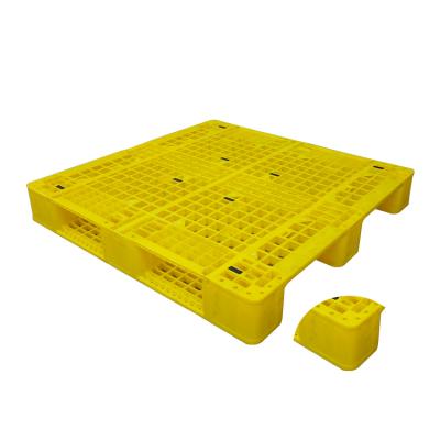 China Single Faced Heavy Duty Industrial Plastic Pallets Folding Plastic Pallet Plastic Pallet Container for sale