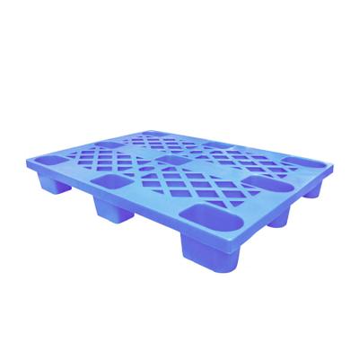 China Cheap Warehouse Single Faced Nine Legs 1100 X 800 Plastic Pallet for sale