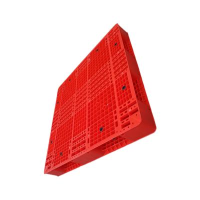 China 2021 Supply Cheap And Heavy Duty Double Sided Plastic Pallet China Wholesale Cheap Stackable Single Side 1200 x 1200 palete de plastico for sale