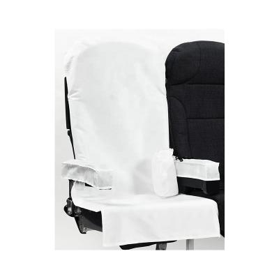 China Airplane Reusable Disposable Reusable Protective Seat Cover With Arm Rest And Tray Table Covers for sale