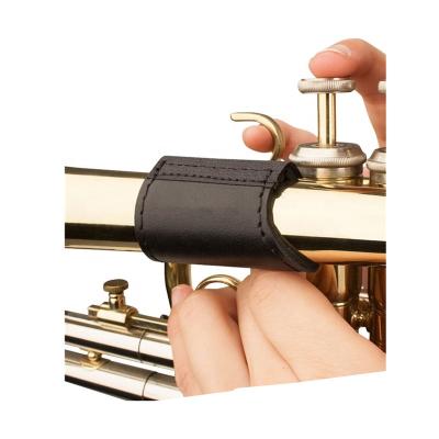 China Eco - Friendly Durable Trumpet Cornet Padded Leather Finger Saver for sale