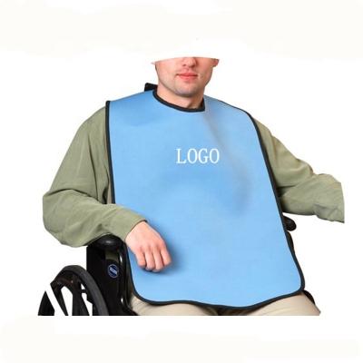 China Eco - Friendly Durable Waterproof Neoprene Adult Bib Clothing Protector For Seniors for sale