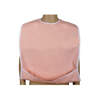 China Reusable Large Terry Cloth Bib Apron Waterproof Viable Consumption Adult Protective Clothing For Elderly for sale