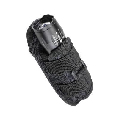 China Durable Tactical Belt Clip Holder Holster Flashlight Pocket Flashlight Tactical Torch Carry Case for sale