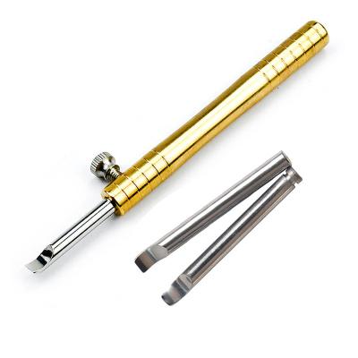 China Professional Back Pry Pry Tool Remover Watch Repair Tool Instant Watch Repair Tools with 2 PCS Replacing Blades for sale