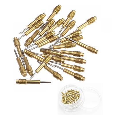 China High Hardness 10pcs 50pcs 100pcs Per Box 0.8mm Dia Brass Link Pin Remover Punch Pins for sale