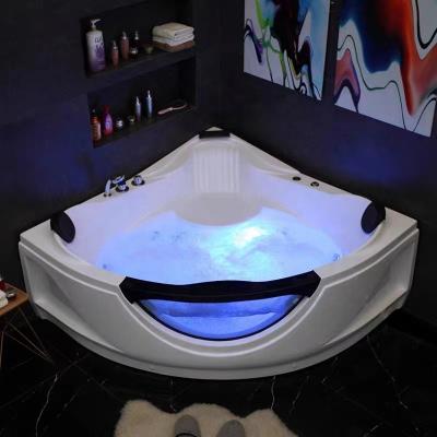 China Single Skirt Cash Burst Modern Hotel Bathroom Air Bath Whirlpool Tub Comfortable Universal Double Massage Bathtub for sale