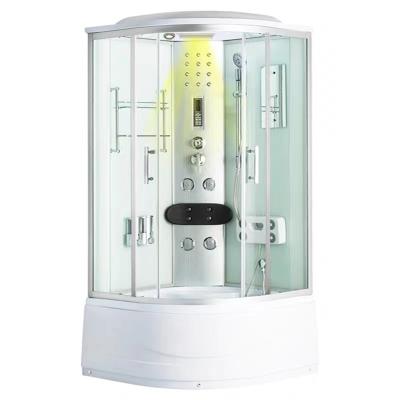 China Good Selling Modern Bathroom Cabin Bath Steam Enclosure Glass Shower Enclosure With Shower for sale