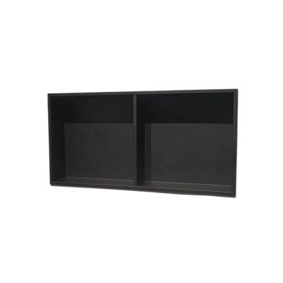 China Modern Non-Standard Custom Recessed Multicolor Bathroom TV Cabinet Wine Cabinet Stainless Steel Slots for sale