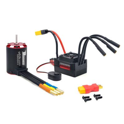 China Radio Control Toy SURPASS Supersonic Car Parts Hobby Series Brushless Motor 3650 +60A ESC Combo For 1/10 On Road/Monster Buggy Cars for sale