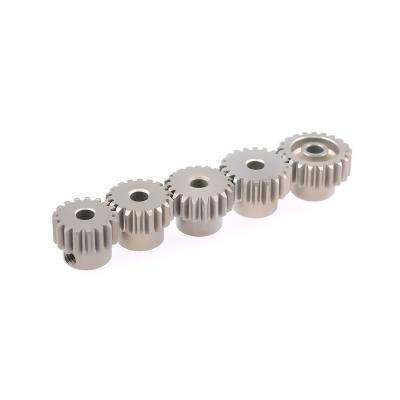 China Radio Control Toy M0.6 17T-21T Outperform Hobby Top Rated Pinion Gear Aluminum 3.175mm Bore For 1/10 Cars for sale