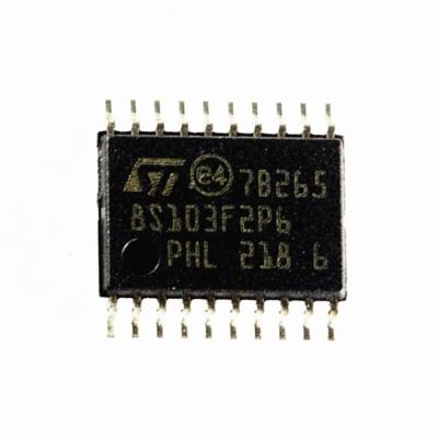 China Factory Direct Wholesale Electronic Single Chip STM8S103F2P6 Microcomputer IC MCU TSSOP-20 for sale