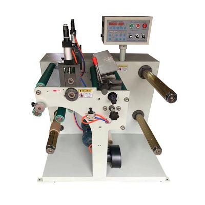 China Self Adhesive Factory Supply Label Paper Roll Cutter Slitting Rewinding Machine for sale