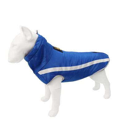 China Sustainable Pet Apparel Puppy Winter Coat Vest Waterproof Dog Winter Windproof Lightweight Warm Jacket for sale